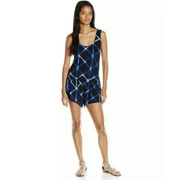 RVCA Slasher Striped Loose Romper - Picture 1 of 5